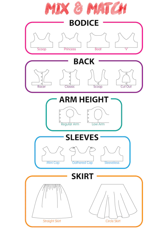 Tea Party Dress by Tadah Patterns The Telarie Fabrics & Haberdashery