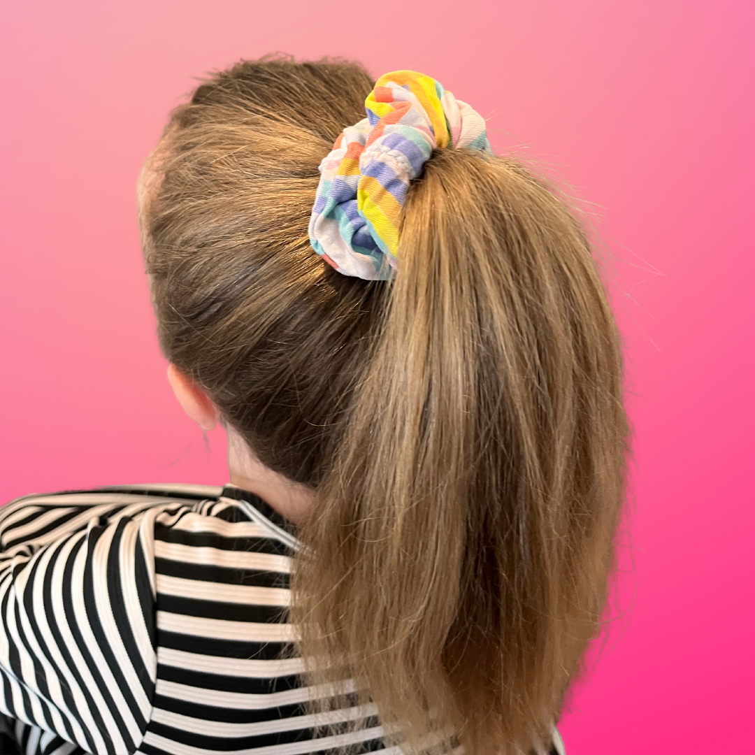 How to make a scrunchie.