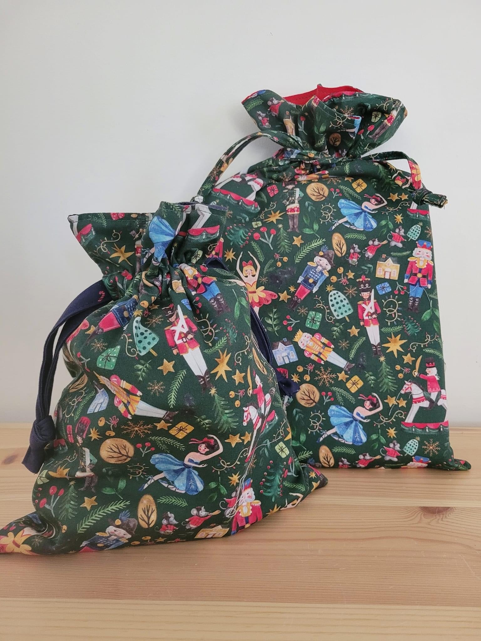 How to make a reusable gift bag The Telarie Fabrics & Haberdashery