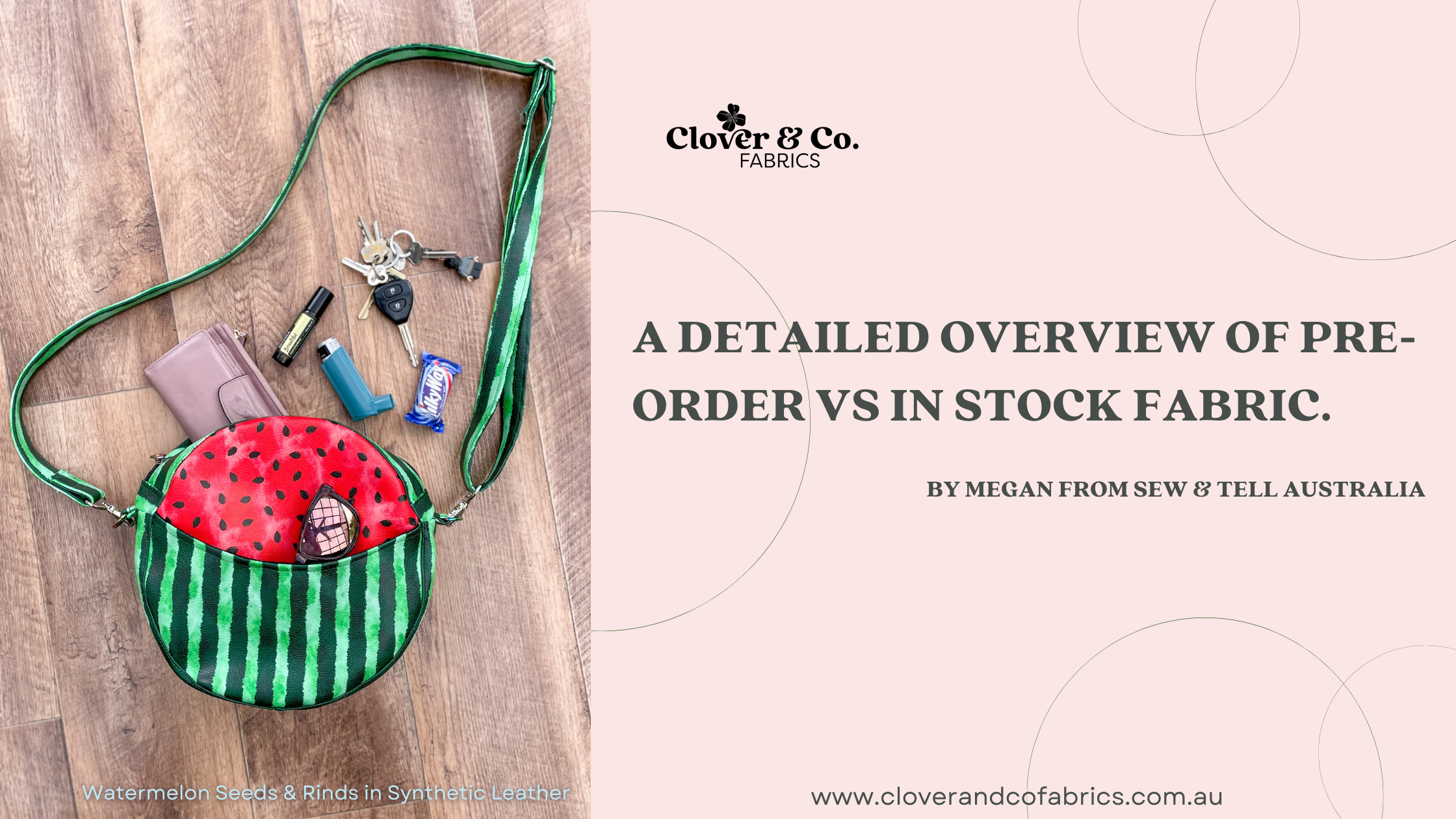 Pre-order vs In Stock/Retail fabric