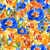 Tangerine Bluebells - In Stock - Clover & Co Fabrics