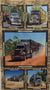 Road Train Quilting Cotton - Truck PANEL