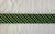 Green & Gold Striped Bias Binding - 25mm WIDE