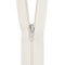 Nylon Dress Zip - White
