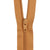 Nylon Dress Zip - Brown Gold