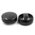 Round Plastic Shank Button BLACK