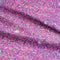 Pink Sparkle Glitter - Cotton Lycra - 1.2m piece