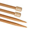 Bamboo Knitting Needles - 25cm Length
