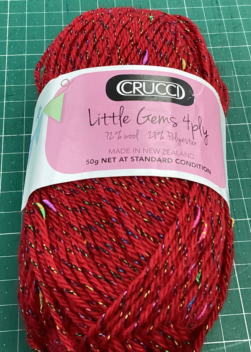 Crucci Little Gems 4ply The Telarie Fabrics & Haberdashery
