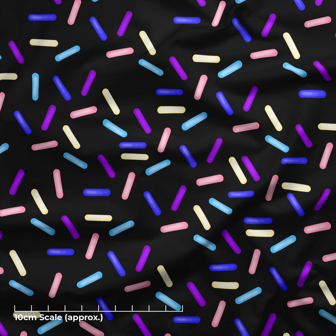 Black Sprinkles PreOrder The Telarie Fabrics & Haberdashery