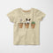 Bunny Bums - Kids Tee Panel - Cotton Lycra