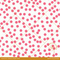 Dotty Pink on White - Pre-Order