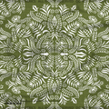 Jungle Damask by Thistle and Fox - Pre-order - Clover & Co Fabrics