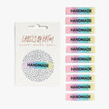'Rainbow Handmade' - KATM Woven Labels (DISCONTINUED)