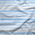 Blue Stripes - Cotton Lycra