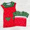 Watermelon Rind - Cotton Lycra 40 cm REMNANT