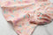 Blossom Party Peach - Double Brushed Polyester